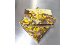 Chocolate Pistachio Fudge